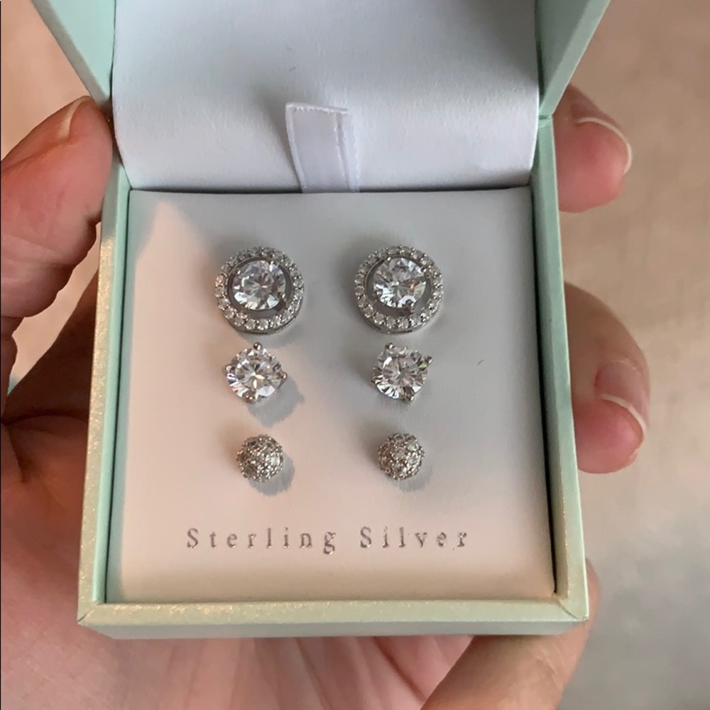 Sterling silver earrings
